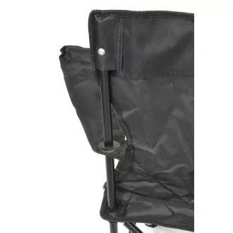 Scaun pliabil de camping, negru