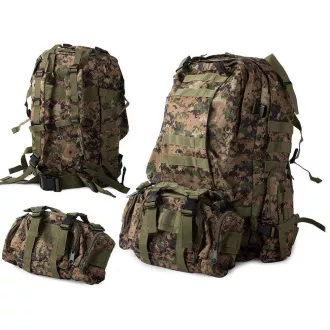 Rucsac camuflaj Lynx, camuflaj militar - 48,5 l