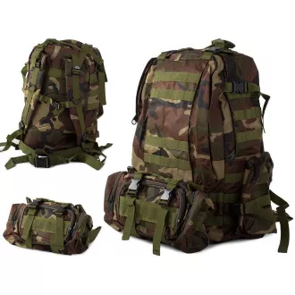 Rucsac camuflaj Lynx, camuflaj militar - 48,5 l