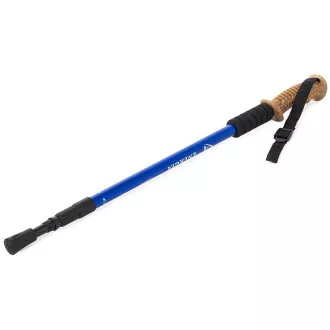 Bețe de trekking pentru nordic walking cu mâner ergonomic din plută, 135 cm, 2 buc.