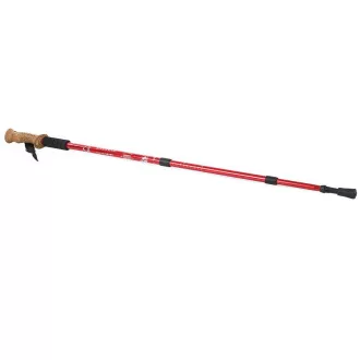 Bețe de trekking pentru nordic walking cu mâner ergonomic din plută, 135 cm, 2 buc.
