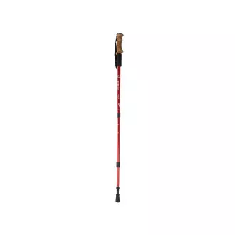Bețe de trekking pentru nordic walking cu mâner ergonomic din plută, 135 cm, 2 buc.