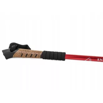 Bețe de trekking pentru mers nordic cu mâner din plută, 135 cm, 2 buc.