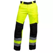 Pantaloni reflectorizanți ARDON®SIGNAL  galben-negru extins