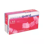 Mănuși de unică folosință SEMPERGUARD® VINYL 08/M - fără pulbere - transparent 09 | A5054/09