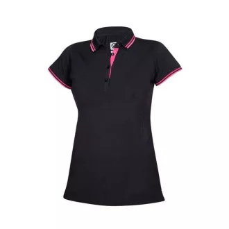 Tricou polo pentru femei ARDON®FLORET negru | H6319/