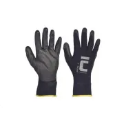 Mănuși de nailon BUNTING BLACK. palmă PU