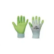 Mănuși de nailon FUDGE. latex. dl verde