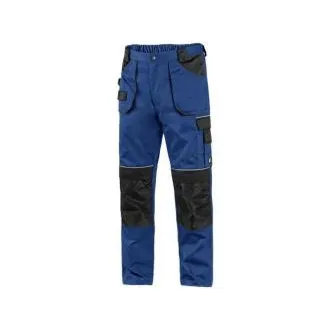 Pantaloni talie CXS ORION TEODOR, barbati, albastru-negru, marime Pantaloni talie CXS ORION TEODOR, barbati, albastru-negru, marime