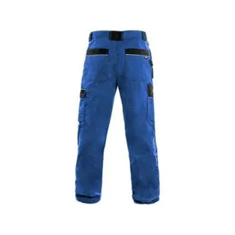 Pantaloni talie CXS ORION TEODOR, barbati, albastru-negru, marime Pantaloni talie CXS ORION TEODOR, barbati, albastru-negru, marime