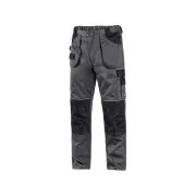 Pantaloni cu talie CXS ORION TEODOR, prelungiti, barbati, gri-negru, marime