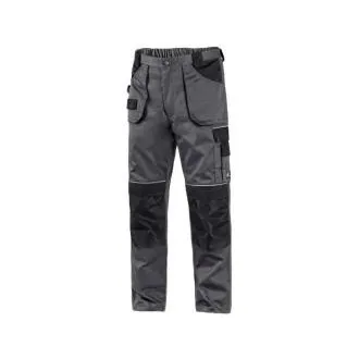 Pantaloni cu talie CXS ORION TEODOR, prelungiti, barbati, gri-negru, marimea Pantaloni cu talie CXS ORION TEODOR, prelungiti, barbati, gri-negru, marimea