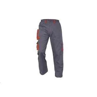 Pantaloni DESMAN cu talie gri / portocaliu Pantaloni DESMAN cu talie gri / portocaliu