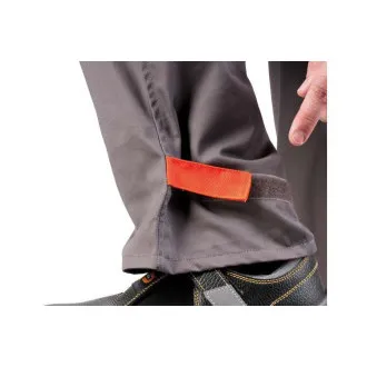 Pantaloni DESMAN cu talie gri / portocaliu Pantaloni DESMAN cu talie gri / portocaliu