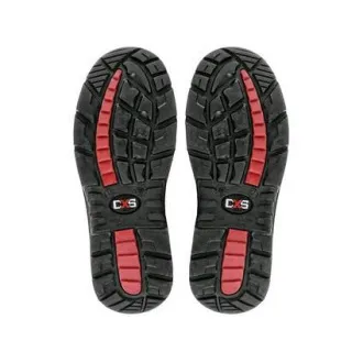 Botine DRAGO S1 arc cu varf de otel, PU / cauciuc, negre, marime Botine DRAGO S1 arc cu varf de otel, PU / cauciuc, negre, marime