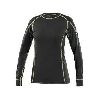 Tricou REWARD, funcțional, cu mânecă lungă, pentru femei, negru-verde, mărimea Tricou REWARD, funcțional, cu mânecă lungă, pentru femei, negru-verde, mărimea