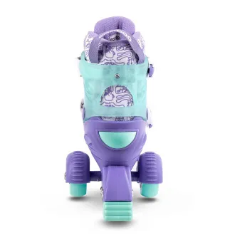 Patine cu role pentru copii Cariboo Step One, violet-mentă