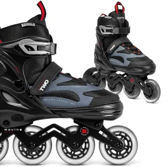 Patine cu rotile Movino Cruzer Two, gri