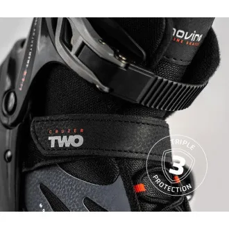 Patine cu rotile Movino Cruzer Two, gri