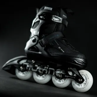 Patine cu rotile Movino Cruzer B3 LED - negre Patine cu rotile Movino Cruzer B3 LED - negre