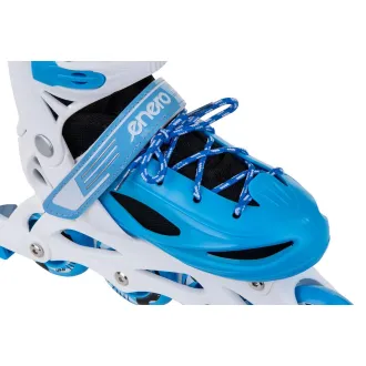 Patine cu rotile 4in1 Enero KIDS - albastru-alb