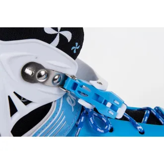 Patine cu rotile 4in1 Enero KIDS - albastru-alb