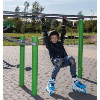 Patine cu rotile 4in1 Enero KIDS - albastru-alb