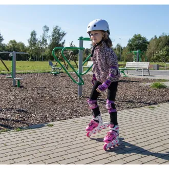 Patine cu rotile 4in1 Enero KIDS - roz-alb Patine cu rotile 4in1 Enero KIDS - roz-alb