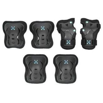 Set de protecție NEX NEGRU-ALBASTRU