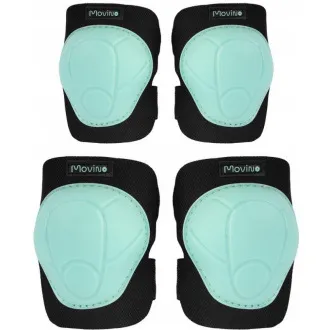 Set de protecții MOVINO Cariboo®, coate și genunchi, negru Set de protecții MOVINO Cariboo®, coate și genunchi, negru