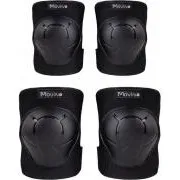 Set de protecții MOVINO Cariboo®, coate și genunchi, negru