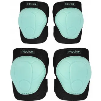 Set de protecții MOVINO Cariboo®, coate și genunchi, negru Set de protecții MOVINO Cariboo®, coate și genunchi, negru