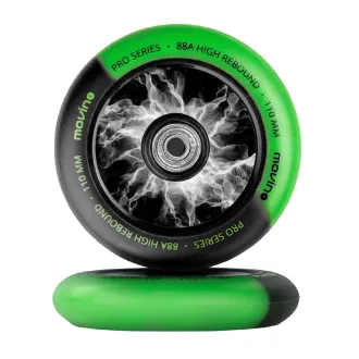 Roți de rezervă pentru trotinetă freestyle MOVINO Maniac, 110 mm, nailon, 2 buc. Roți de rezervă pentru trotinetă freestyle MOVINO Maniac, 110 mm, nailon, 2 buc.