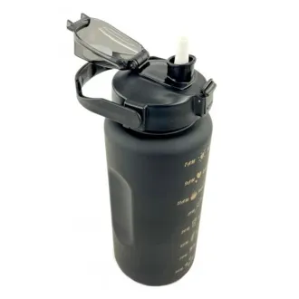 Sticlă sport motivațională 3 în 1, 2000 ml + 900 ml + 300 ml
