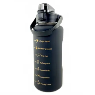 Sticlă sport motivațională 3 în 1, 2000 ml + 900 ml + 300 ml