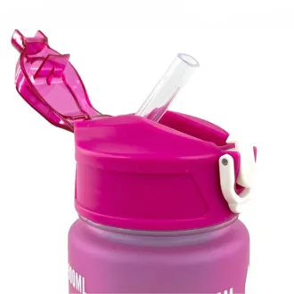 Sticlă sport motivațională 3 în 1, 2000 ml + 900 ml + 300 ml