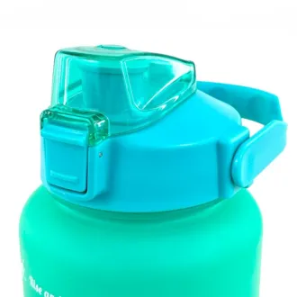 Sticlă sport motivațională 3 în 1, 2000 ml + 900 ml + 300 ml