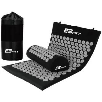 Saltea de exerciții Acupressură PREMIUM cu pernă 67x42x2 cm