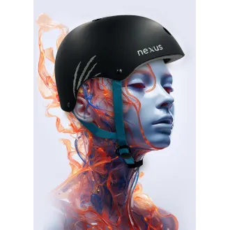 Casca SKITT Freestyle Ediția NEXUS, Monstru Antracit