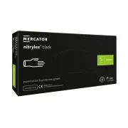 NITRYLEX BLACK - Mănuși de nitril (fără pudră) negre, 100 buc.