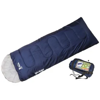 Sac de dormit turistic Royokamp QUEST 210x70 cm, albastru închis