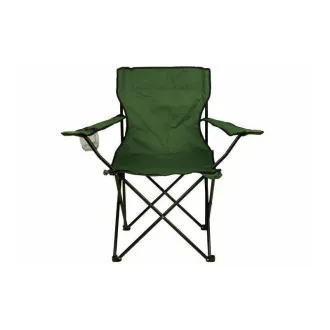 Scaun pliabil de camping, negru Scaun pliabil de camping, negru