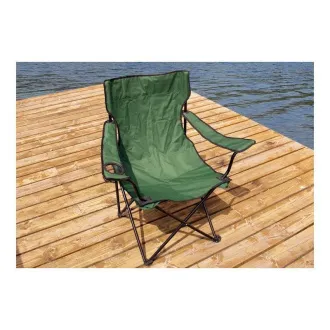Scaun pliabil de camping, negru Scaun pliabil de camping, negru