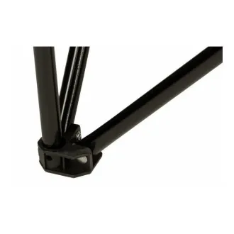 Scaun pliabil de camping, negru Scaun pliabil de camping, negru