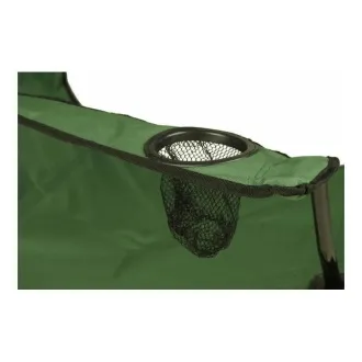 Scaun pliabil de camping, negru Scaun pliabil de camping, negru