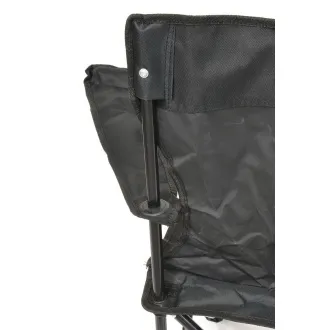 Scaun pliabil de camping, negru Scaun pliabil de camping, negru