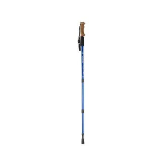 Bețe de trekking pentru nordic walking cu mâner ergonomic din plută, 135 cm, 2 buc.