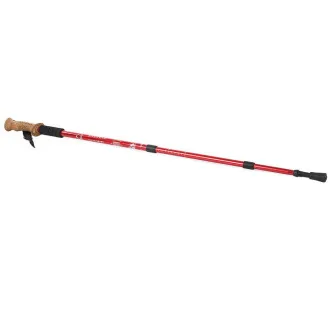 Bețe de trekking pentru nordic walking cu mâner ergonomic din plută, 135 cm, 2 buc.
