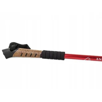 Bețe de trekking pentru mers nordic cu mâner din plută, 135 cm, 2 buc.