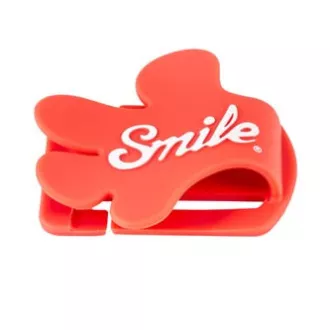 Clip Smile pe capacul obiectivului Giveme5, roșu, 16400, STOC